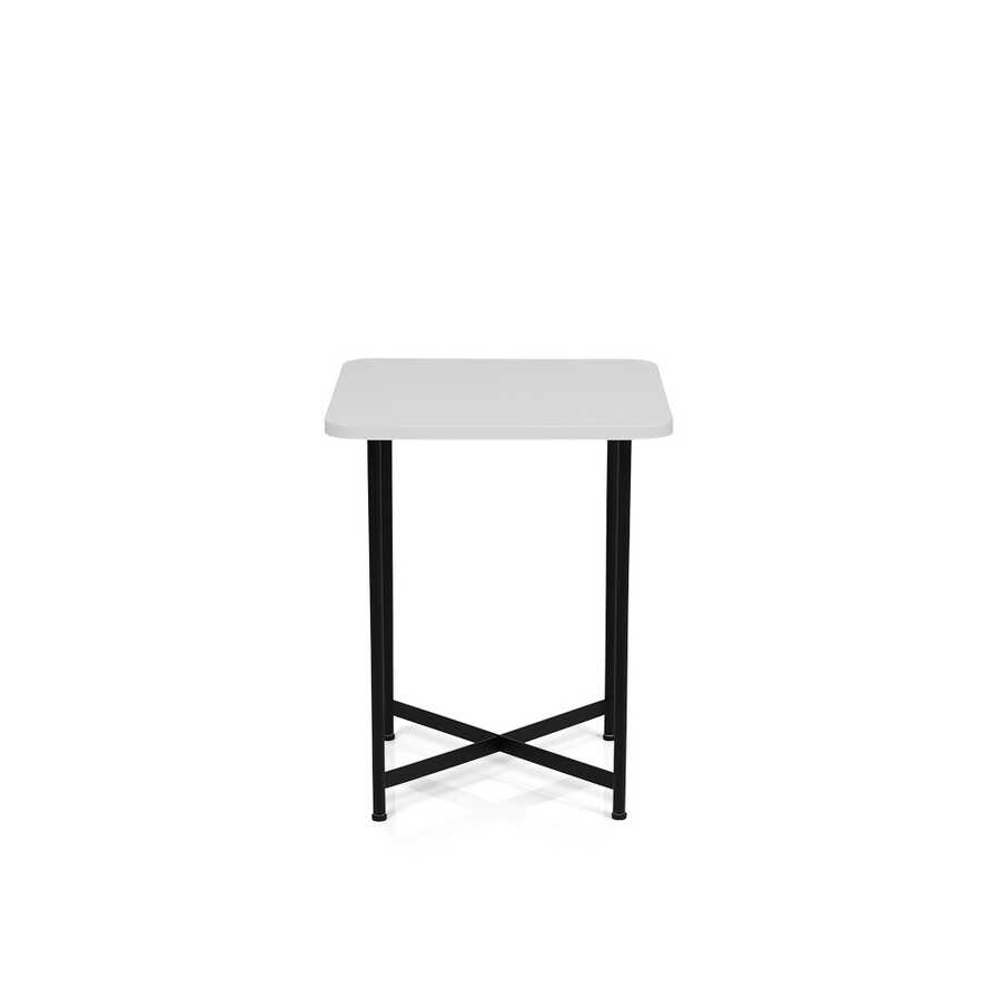 Bürosit Mila Sehpa Kare (42x42x52h)