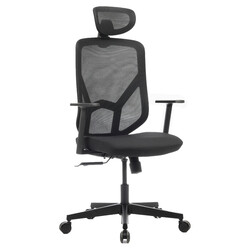 Bürosit - Bürosit Trend 9 Başlıklı Sabit Kolçak Çalışma Koltuğu (Kumaş) (1)