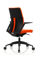 Bürosit Arc Chair Döşemeli Siyah Plastik Orta Yönetici Koltuğu - Thumbnail