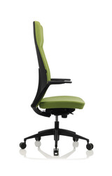 Bürosit Arc Chair Döşemeli Siyah Plastik Uzun Yönetici Koltuğu - Thumbnail