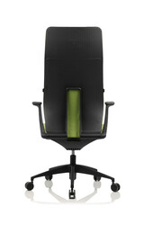 Bürosit Arc Chair Döşemeli Siyah Plastik Uzun Yönetici Koltuğu - Thumbnail
