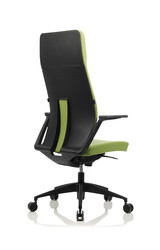 Bürosit Arc Chair Döşemeli Siyah Plastik Uzun Yönetici Koltuğu - Thumbnail