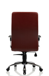 Bürosit Dolphin 9 Krom Çalışma Koltuğu (Suni Deri) - Thumbnail