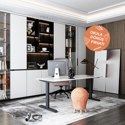 Bürosit Tau Yükseklik Ayarlı Masa 160x75 - Thumbnail