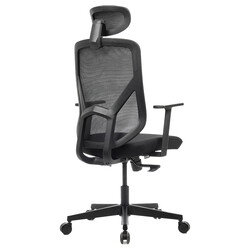 Bürosit Trend 9 Başlıklı Sabit Kolçak Çalışma Koltuğu (Kumaş) - Thumbnail